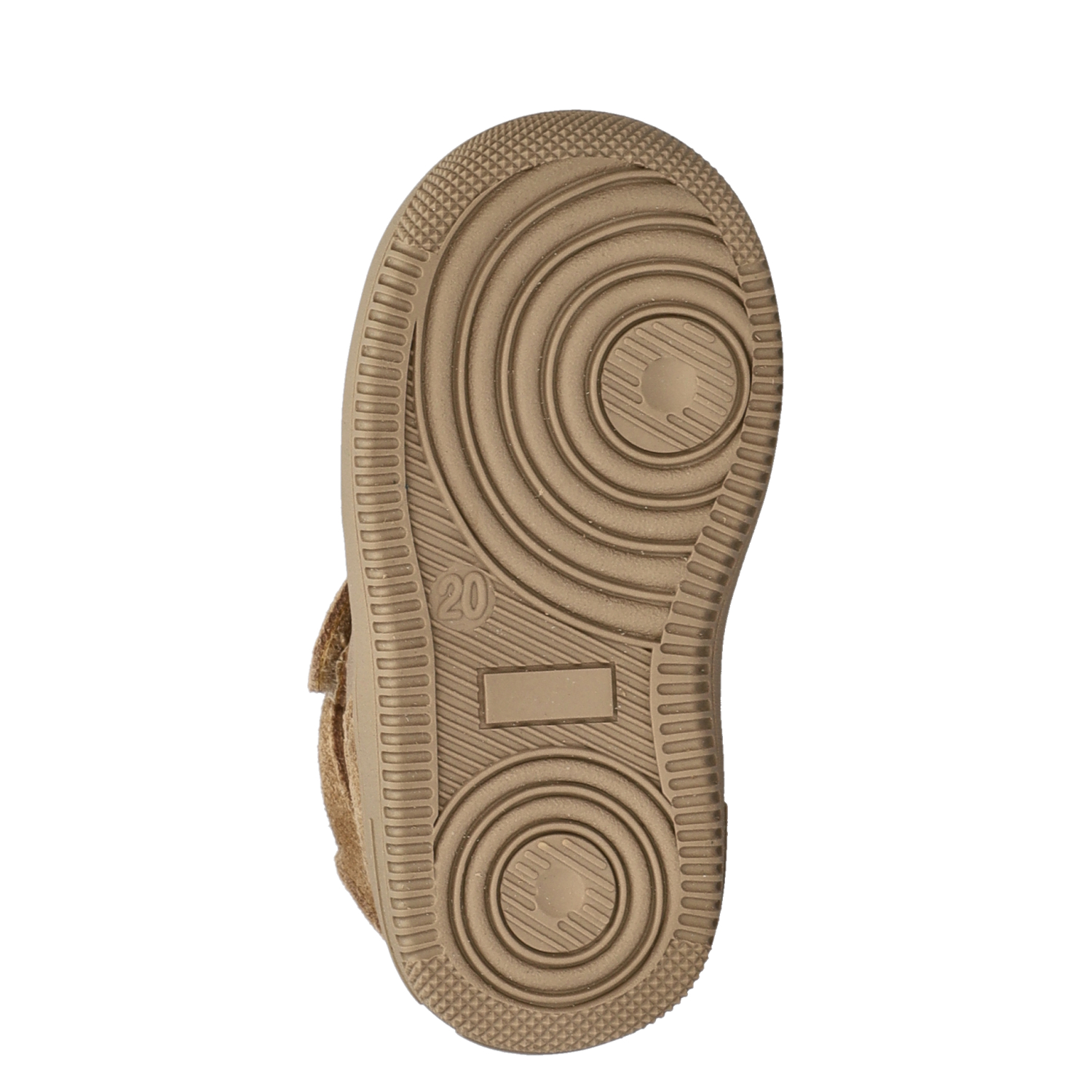 Kids jongens hoge sneaker Nelson Kids Beige