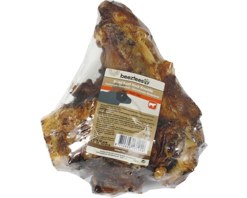 Beeztees gedroogde runderhak hondensnack, 19-21 cm kauwspeeltje