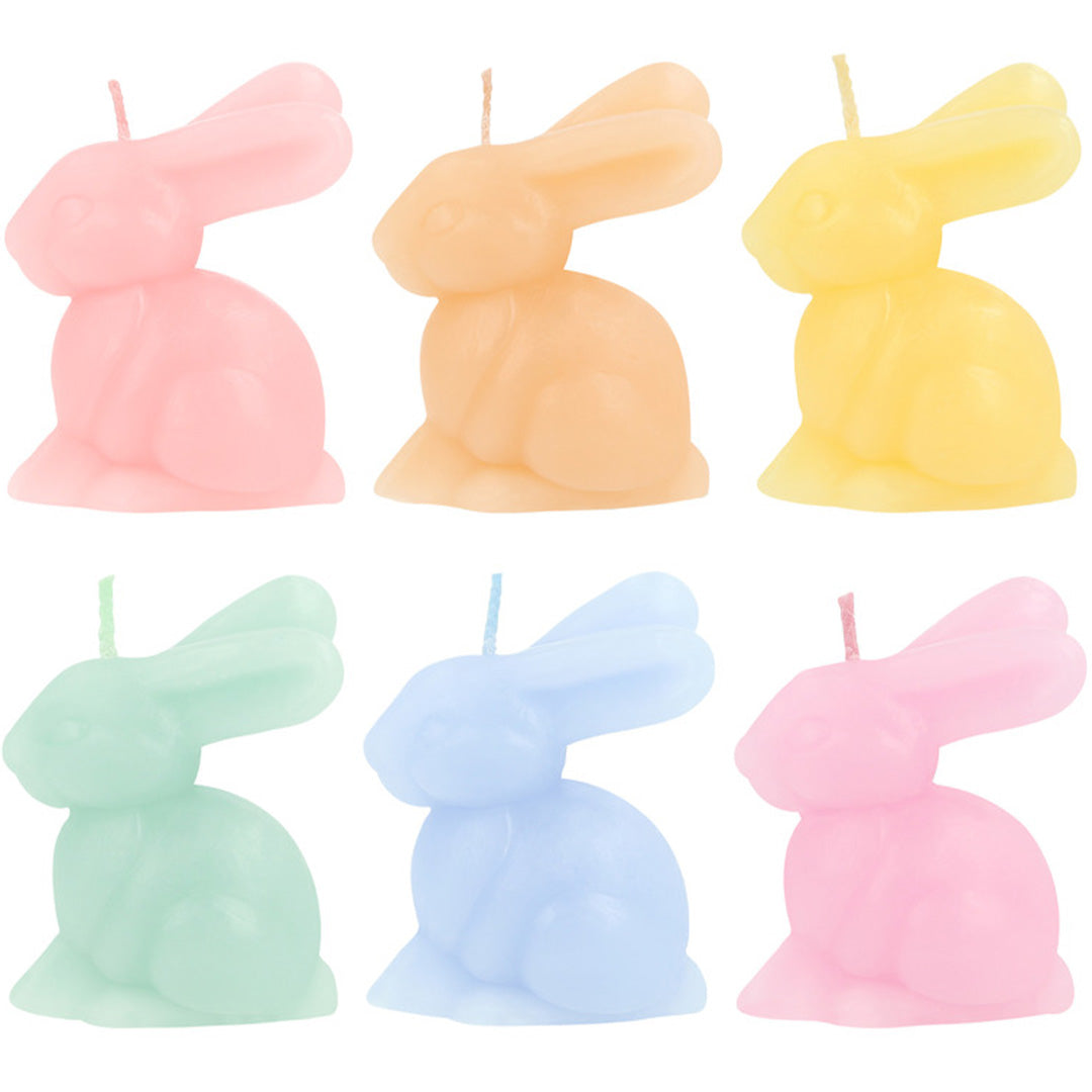 Meri meri feestkaarsjes mini bunny - 6st