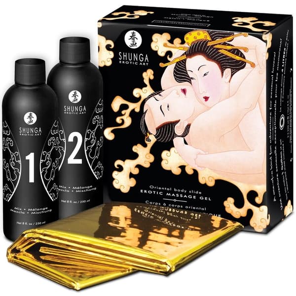Shunga - Oriental Melon Mango Erotisk Body To Body Massasje Gel
