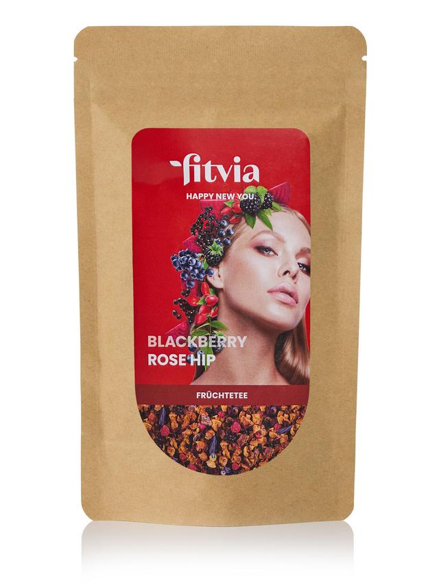 Früchtetee Hagebutte-Brombeer, 3x 100 g