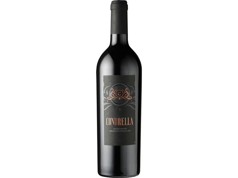 Condrella Negroamaro Primitivo Puglia IGP 0.75 l Fruchtiger Rotwein aus Italien