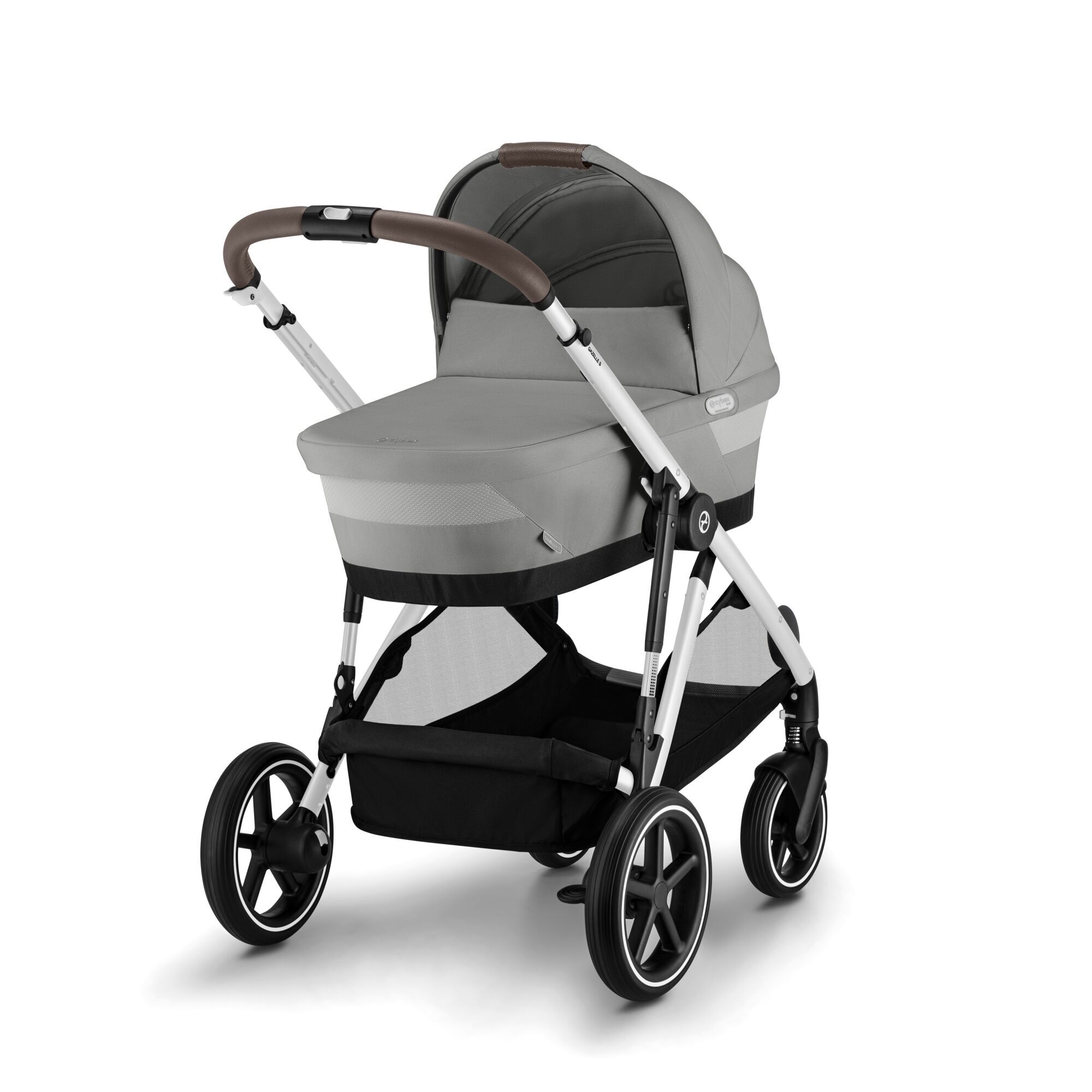 Gazelle S Cot Stone Grey