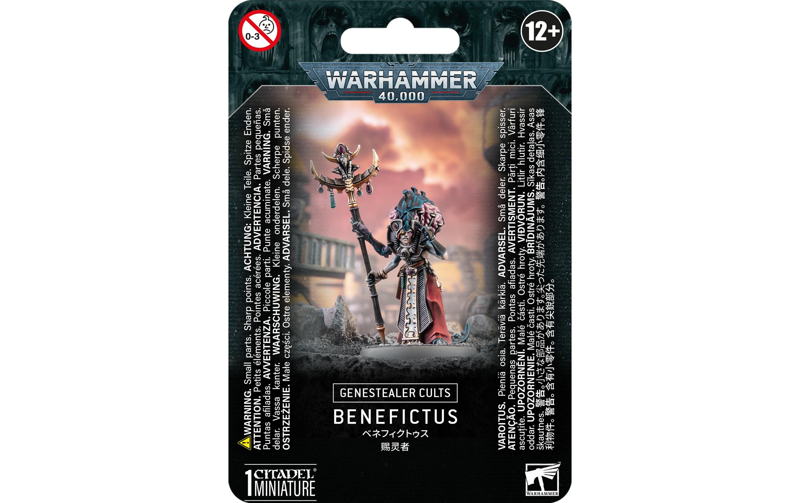 Figur Warhammer 40.000 Genestealer Cults BenefictusWarhammer 40.000 Genestealer Cults Benefictus Bausatz