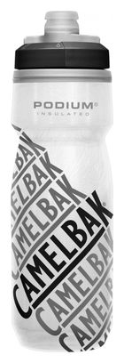 Bidon Isotherme Camelbak Podium Insulated Chill Race Edition Blanc/Noir - 620ml