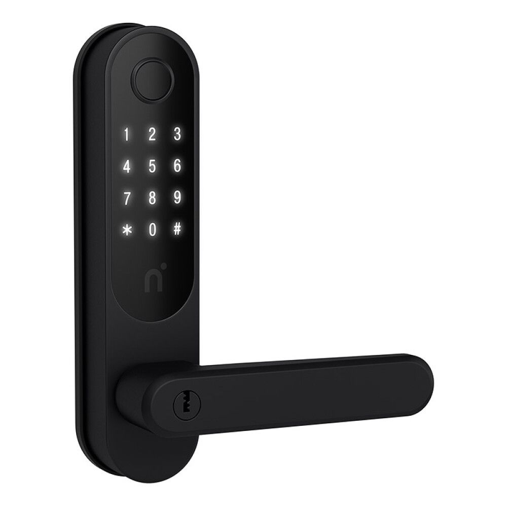 LÅSESETT NIMLY TOUCH PRO UB FINGERAVTRYKK SVART
