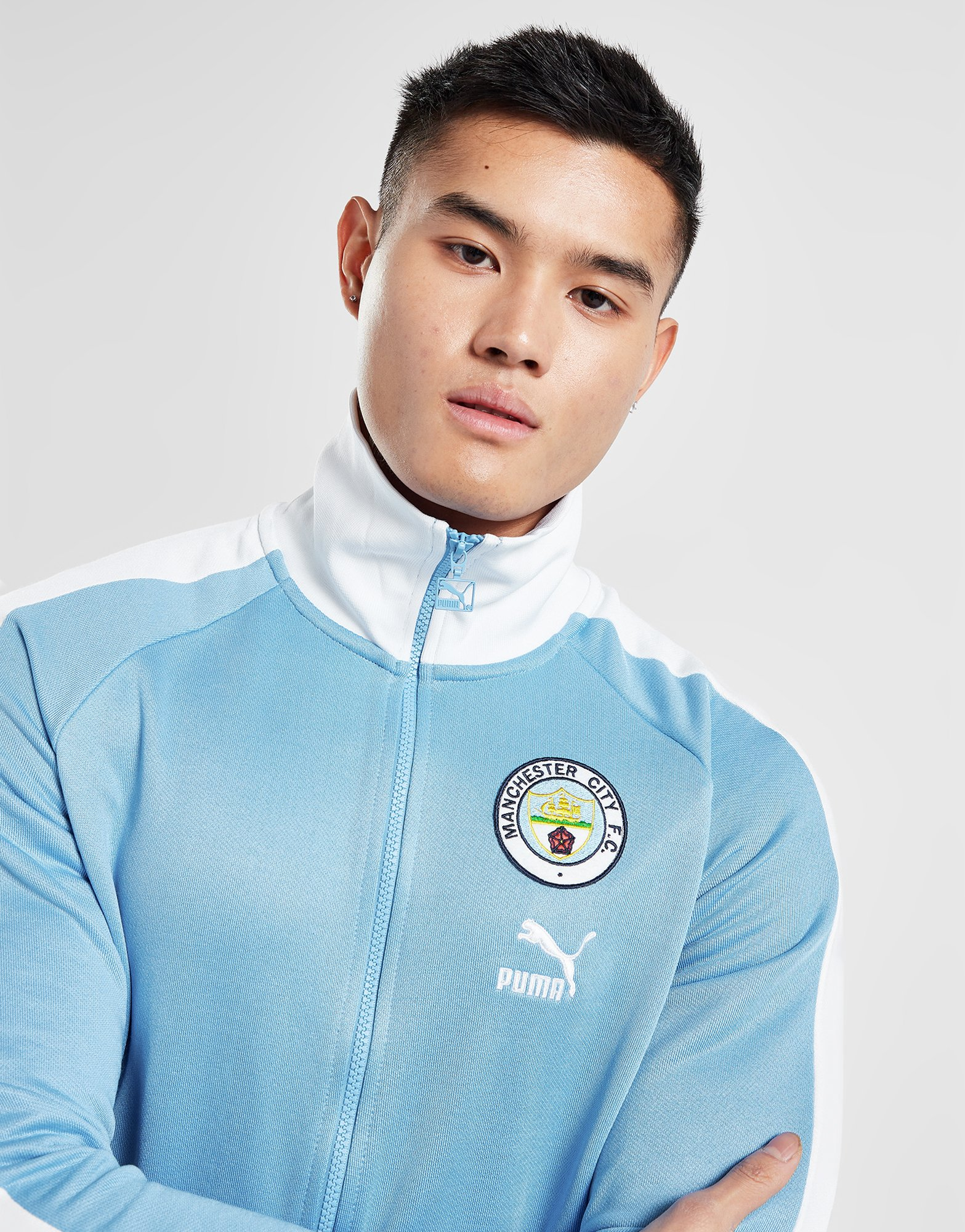 Puma Veste de survêtement Manchester City FC T7 Homme