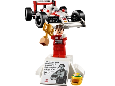 LEGO McLaren MP4/4 en Ayrton Senna (10330)