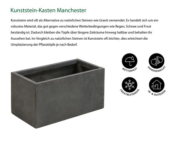 Dehner Kunststein-Kasten Manchester,