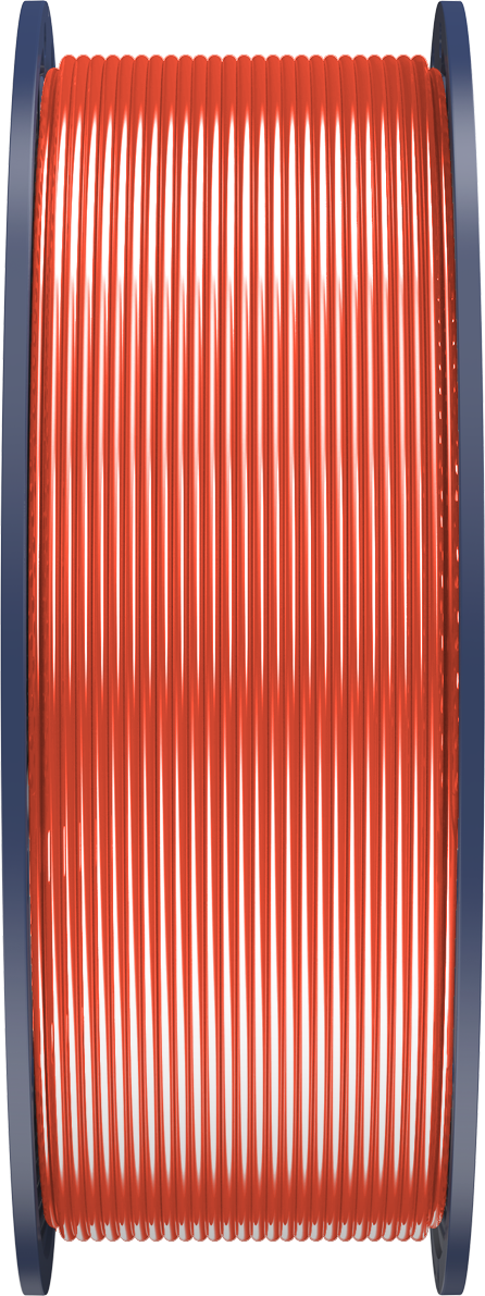 SUNLU  PETG Transparent Red, 1,75 mm / 1000 g    Zähes, leicht zu druckendes PETG Filament