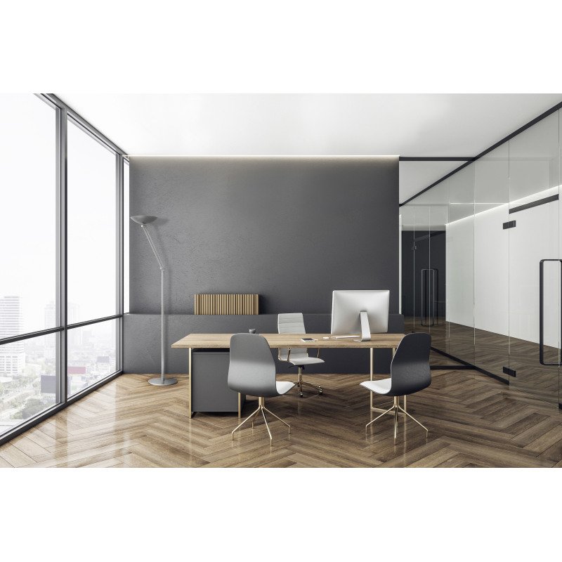 Lampadaire artculé LIBERTY avec Led intégrée - Aluminor - 30,5 W