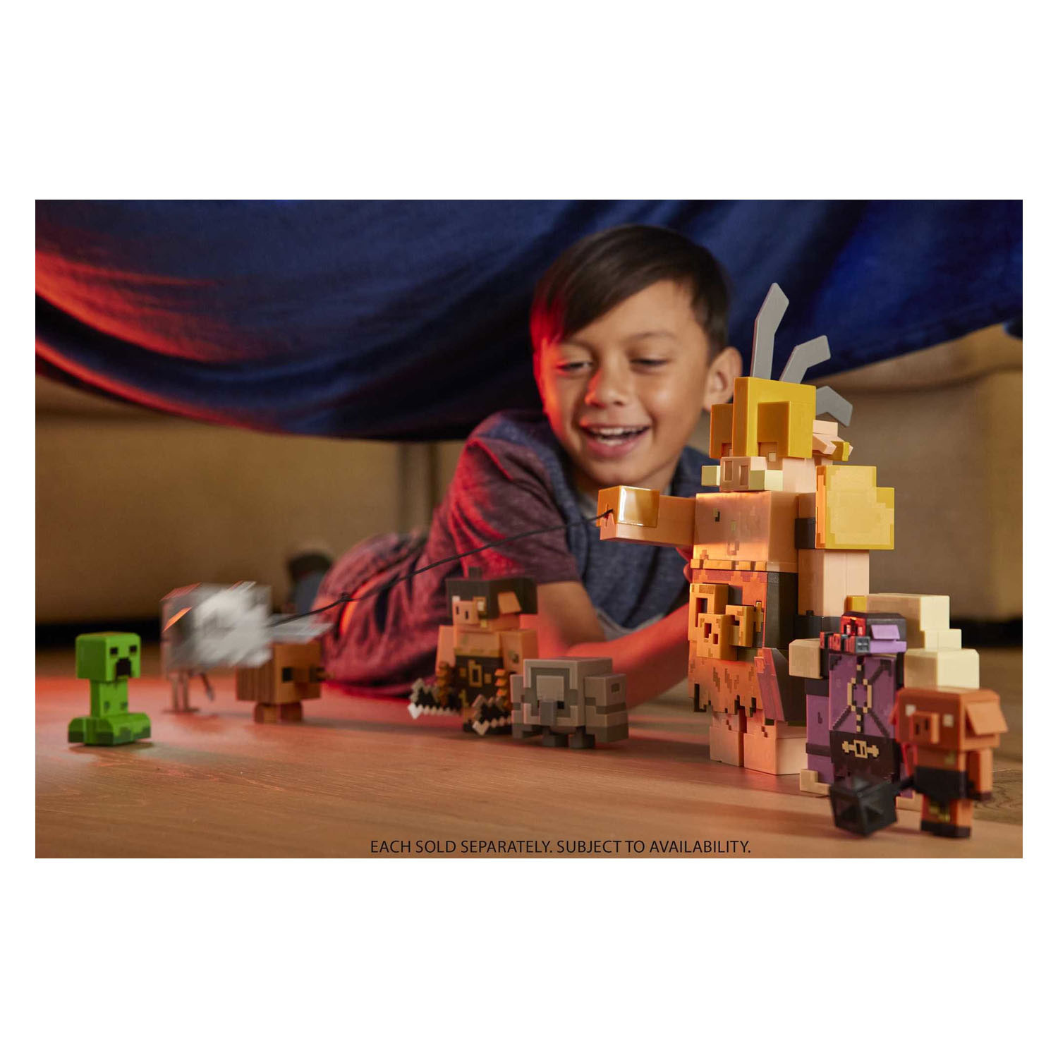Minecraft Legends Portaalbewaker Superbaas Speelfiguur