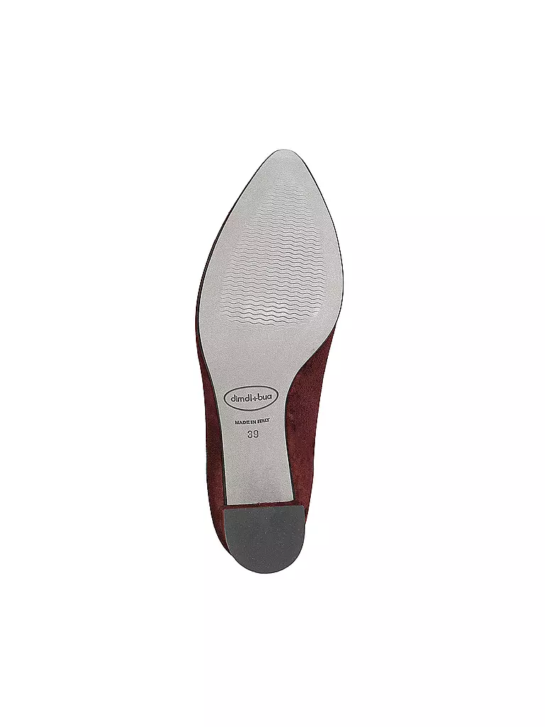 DIRNDL & BUA Trachtenschuhe - Pumps rot