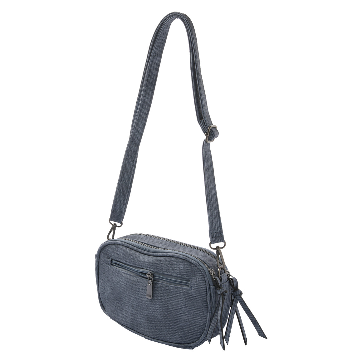 Gina Benotti Damen Tasche mit vier Fächern blau