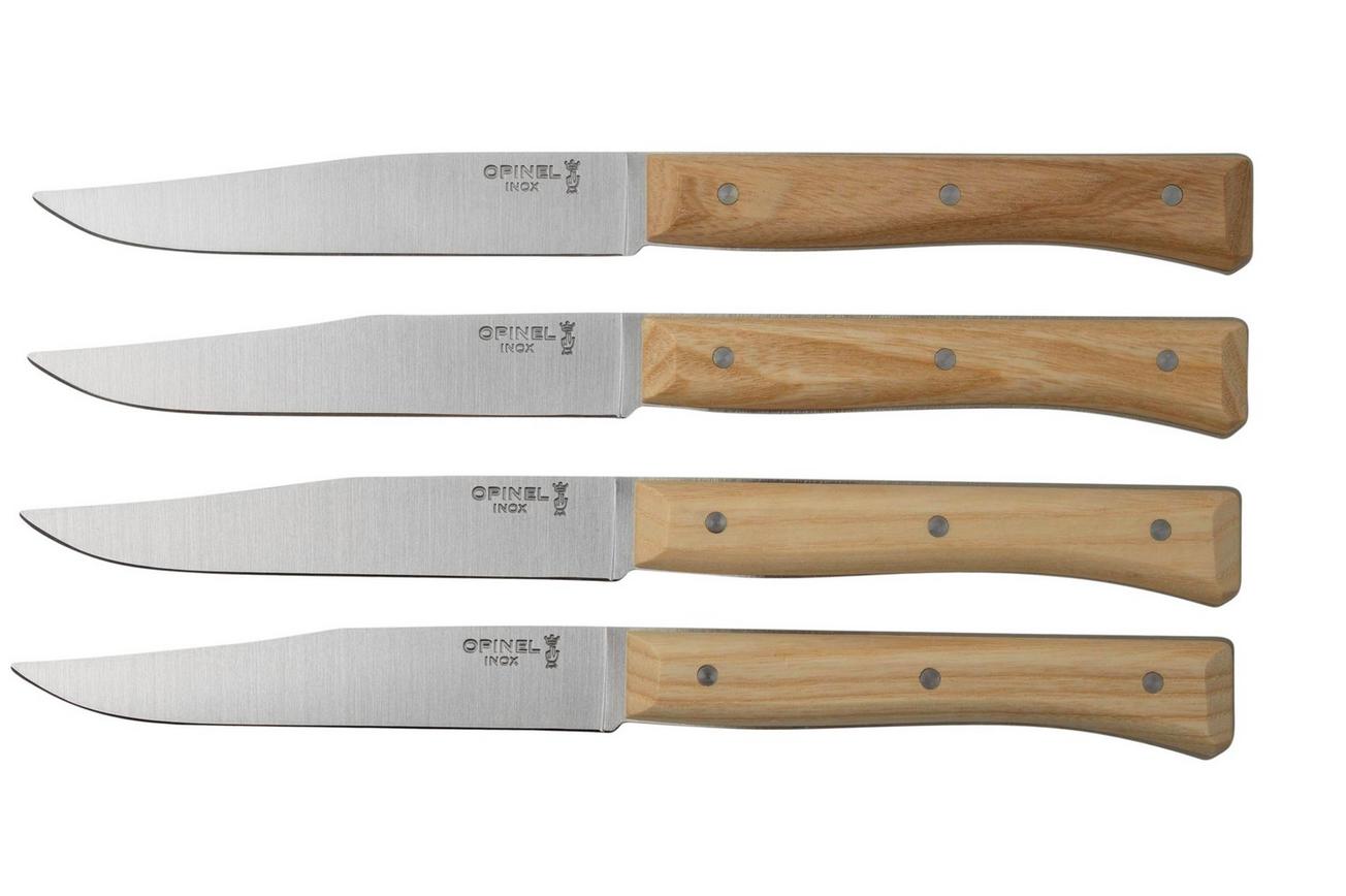 Opinel Facette Ash, tafelmessenset 4-delig