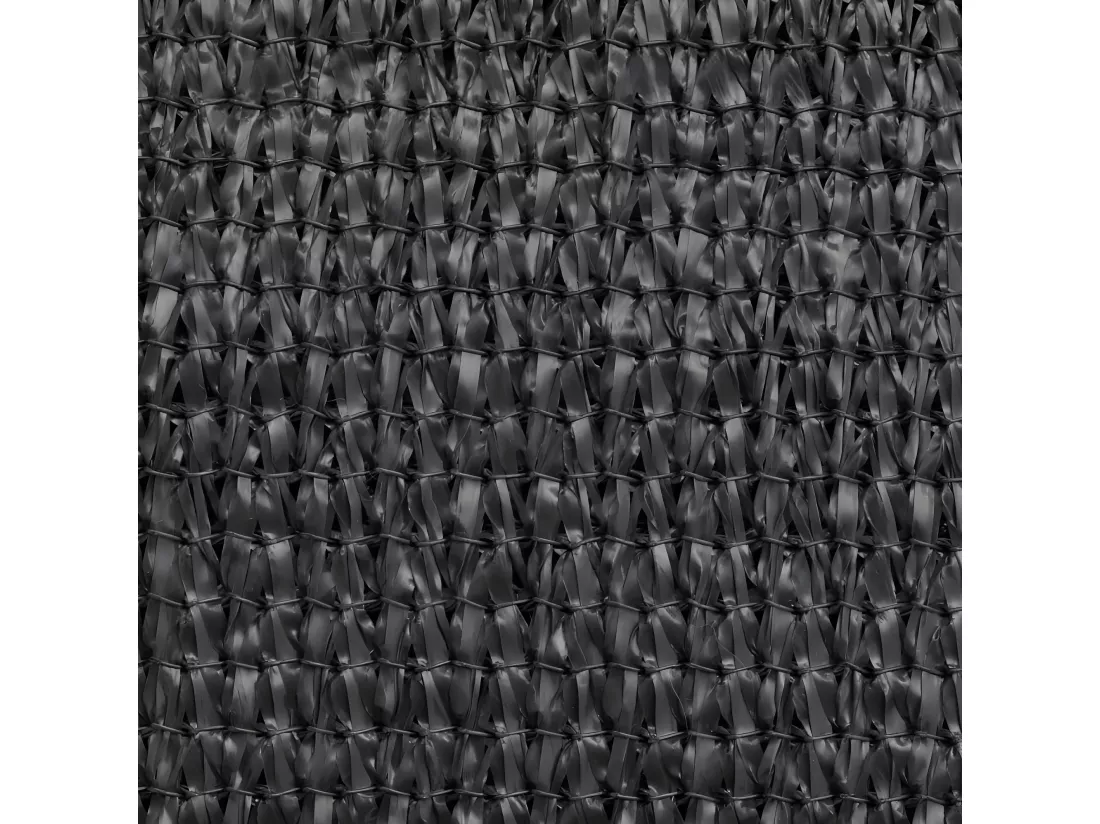 Voile d'ombrage en PEHD triangulaire 5x5x5 m Anthracite
