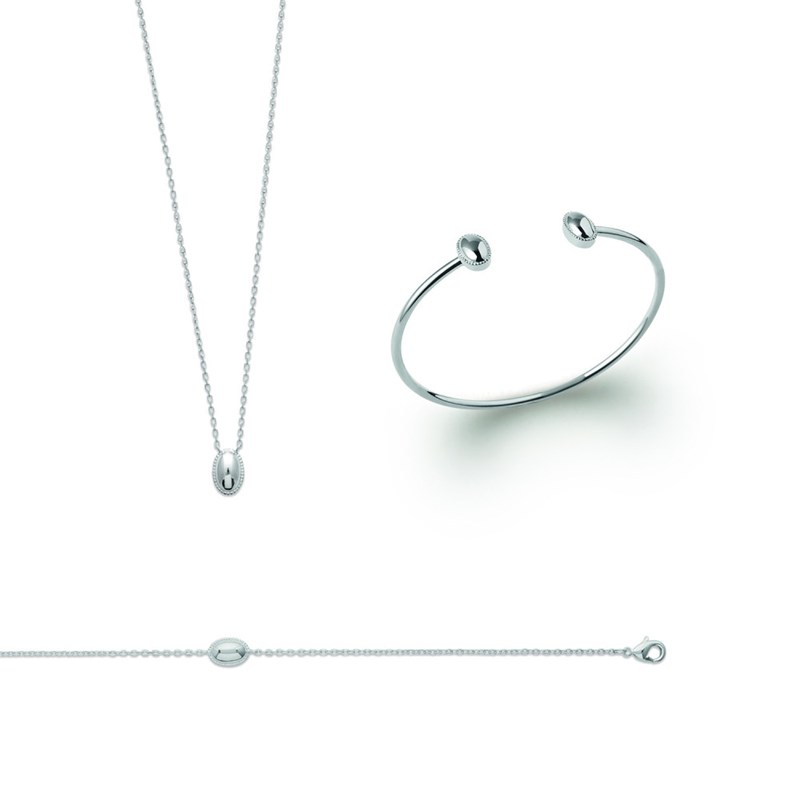 Collier Femme - Argent 925 - Longueur : 45 cm
