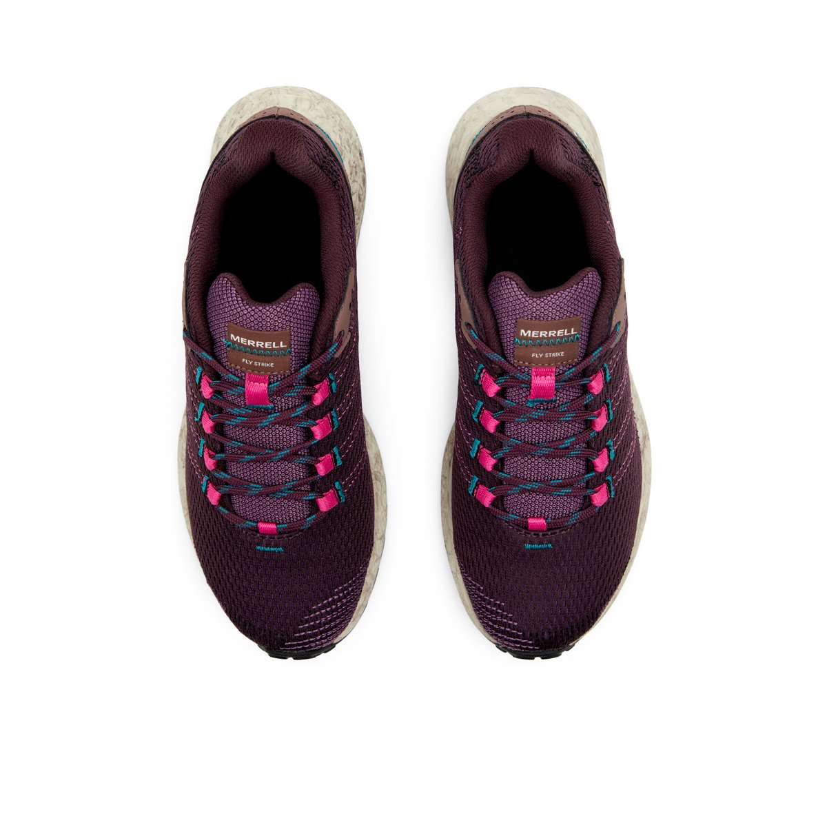 MERRELL-Fly strike-Baskets de randonnée - Talon plat - Violet Foncé