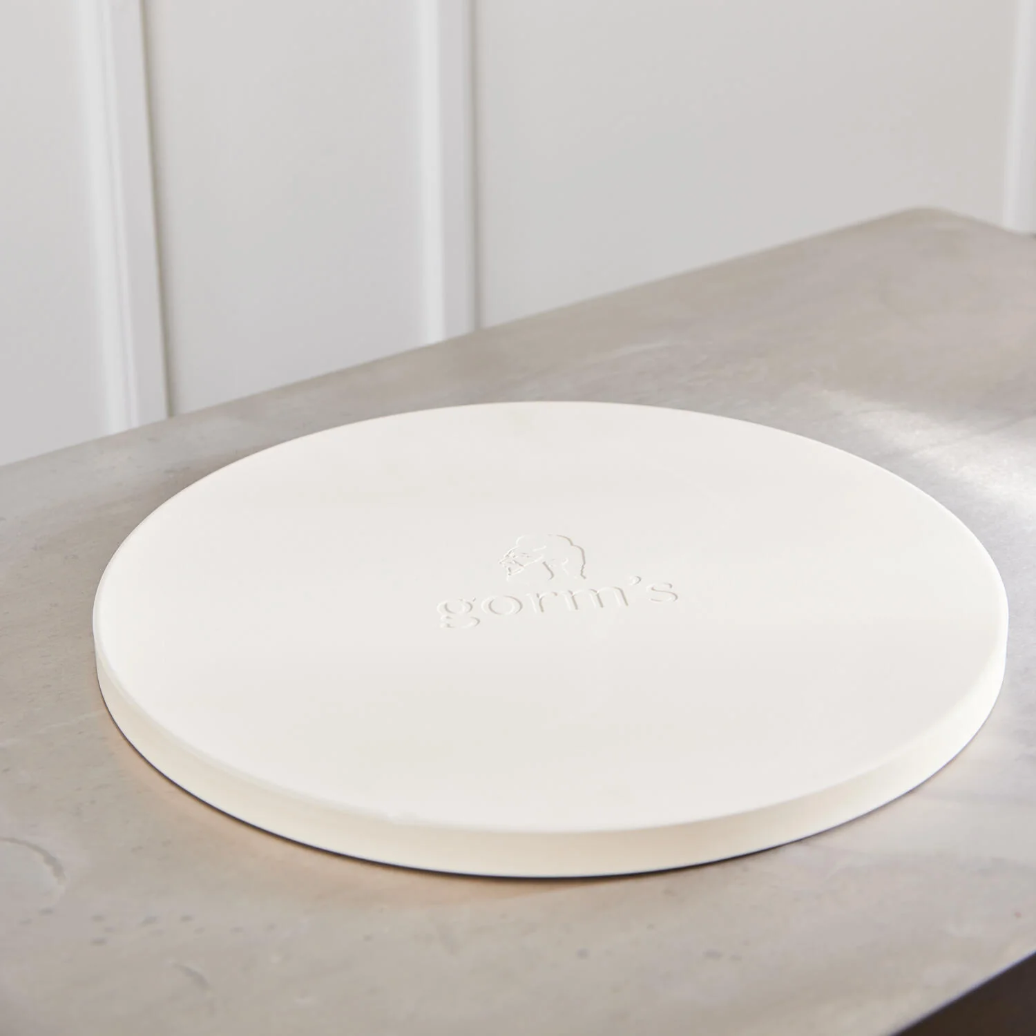 Gorms  Cordierit pizzasten - Ø: 38 x 2 cm.