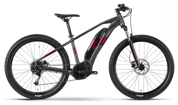 VTT Électrique Semi-Rigide Raymon HardRay E 3.0 Shimano Altus 9V 500 Wh 29'' Gris Rouge