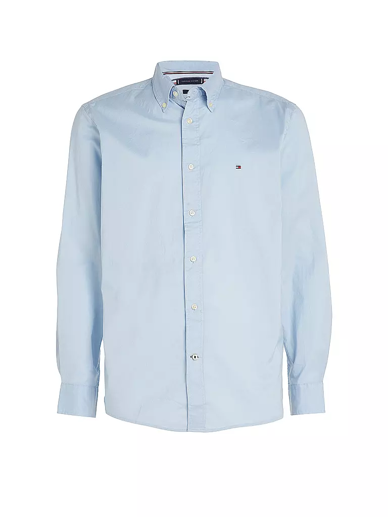 TOMMY HILFIGER Hemd Regular Fit  hellblau