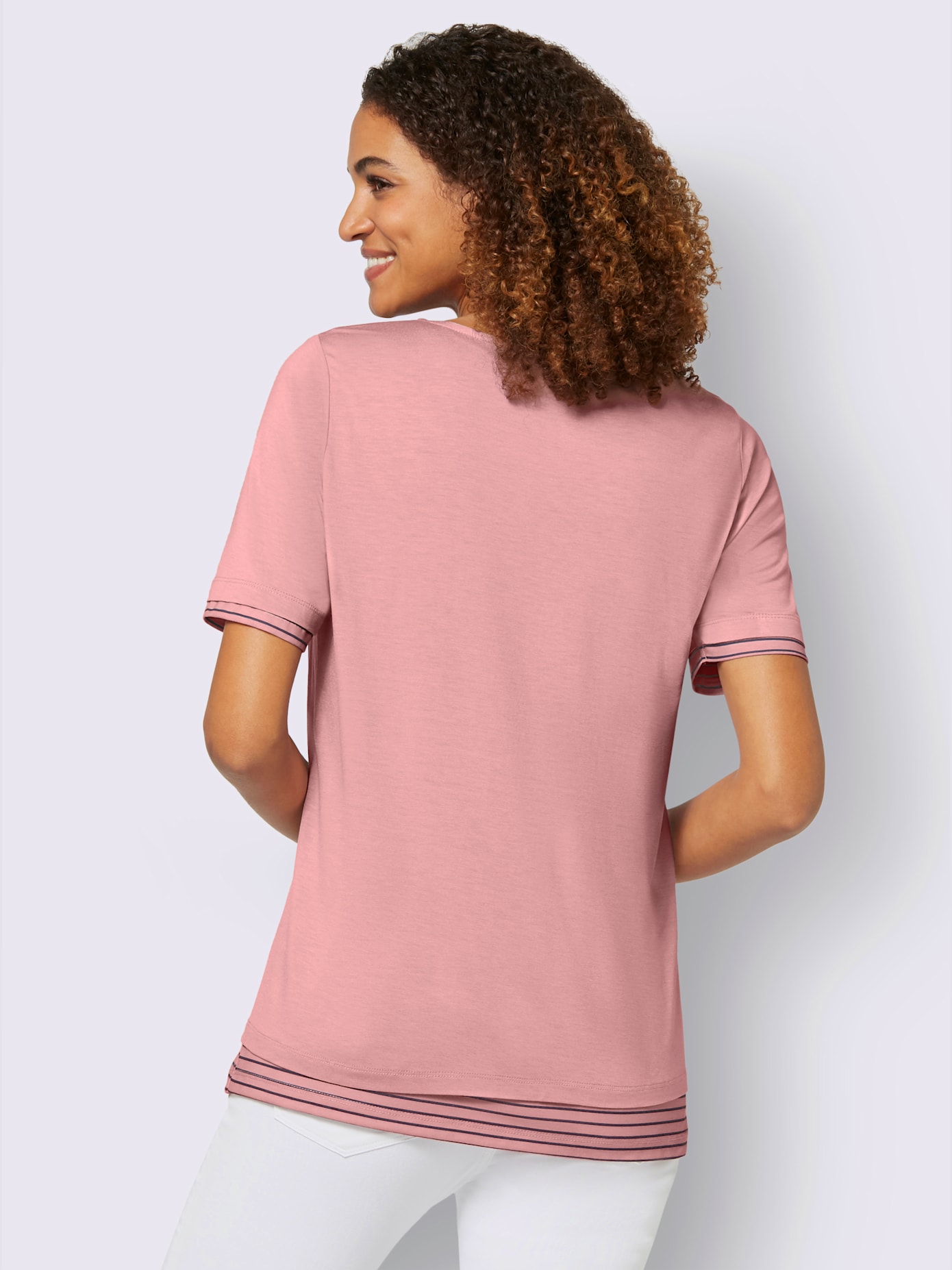 T-shirt 2 en 1 viscose