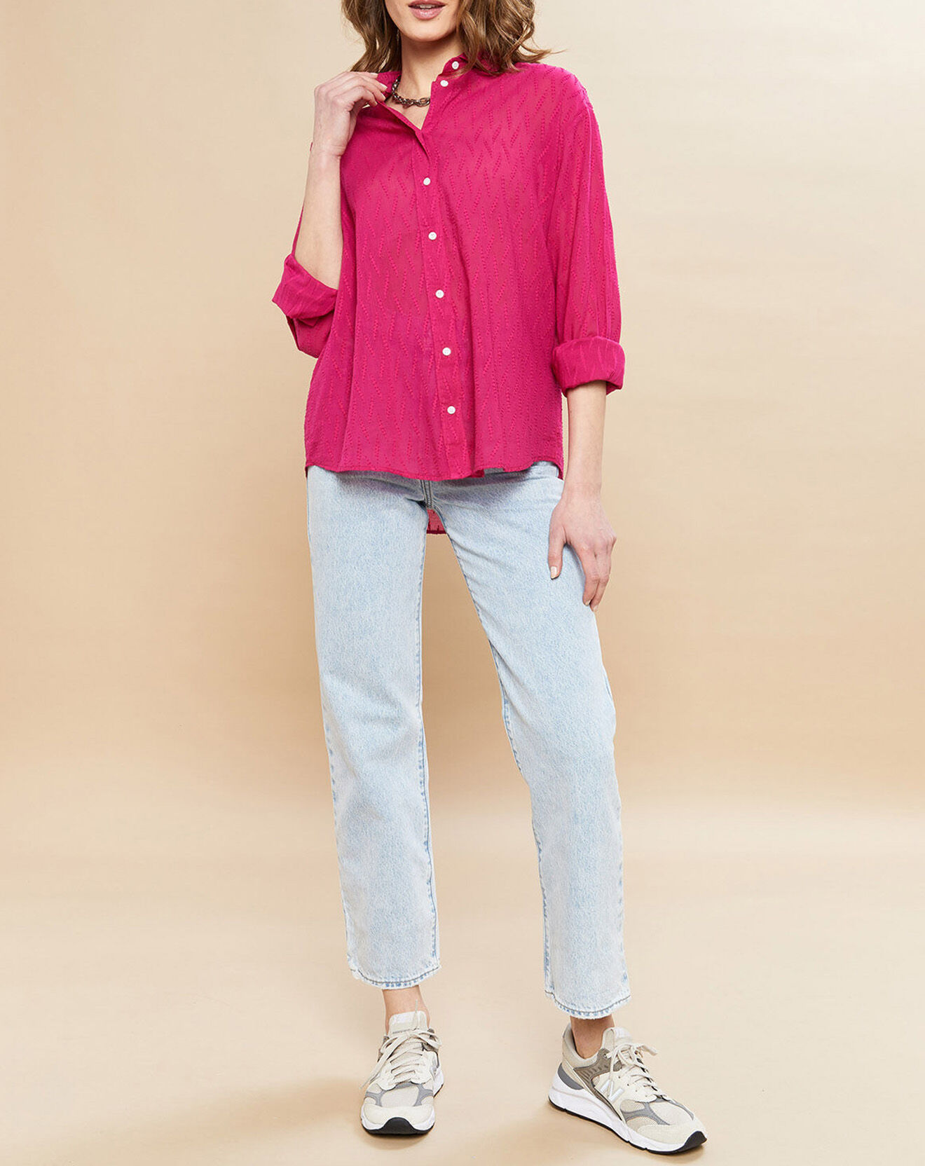 Hartford Chemise Charlot fushia