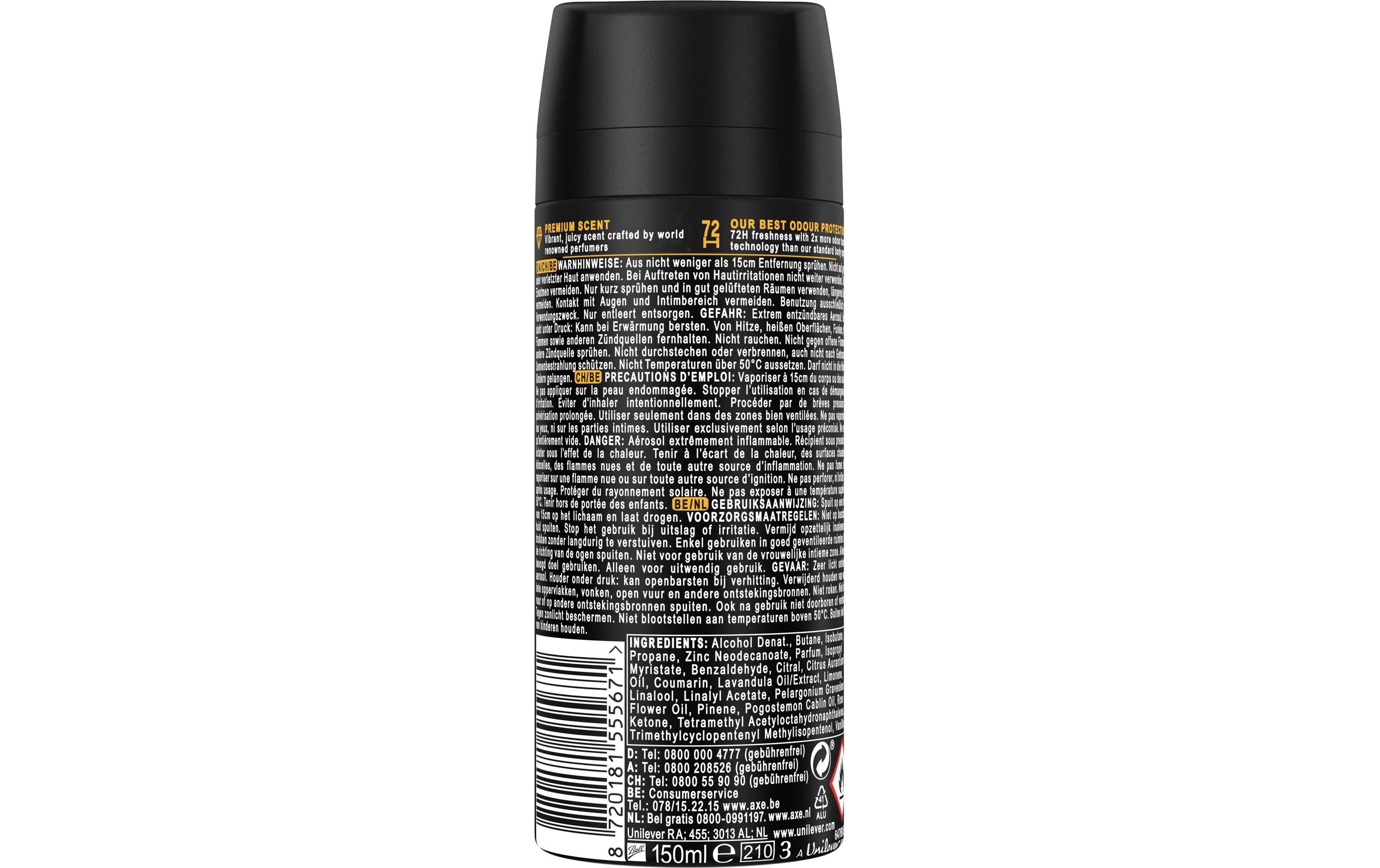 Deo Spray Premium Peach Infusion 150 mlDeo bietet langanhaltenden Schutz vor Geruch
