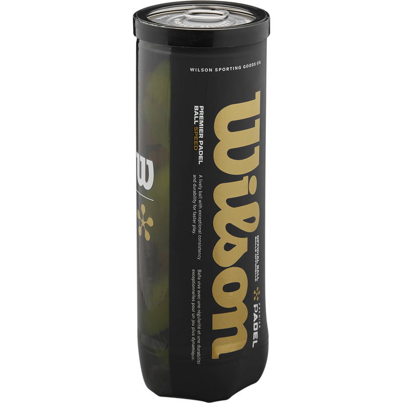 Wilson Premier Padel Speed 3-Pak Padel Bolde