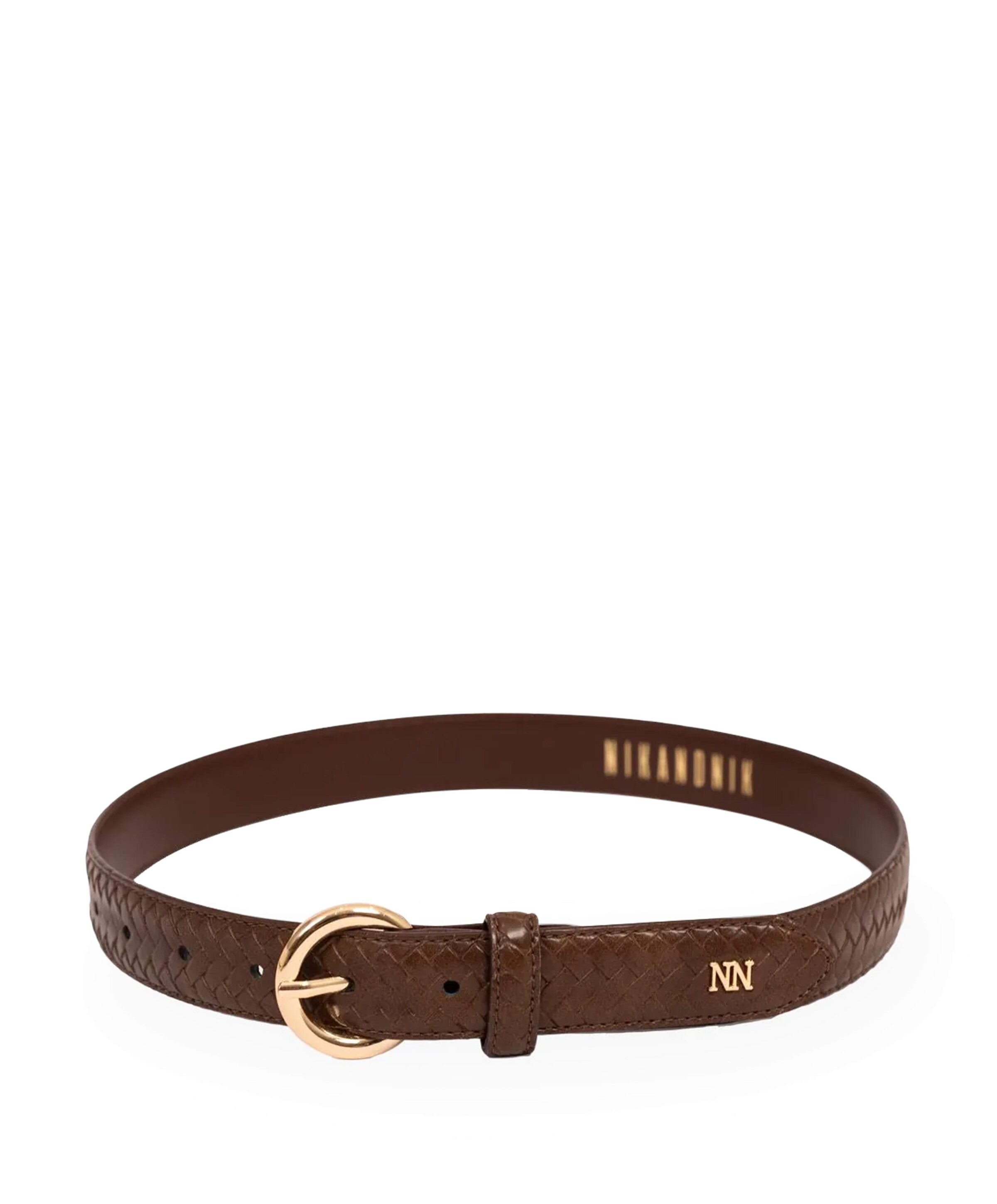 NIK & NIK Meisjes riem bruin