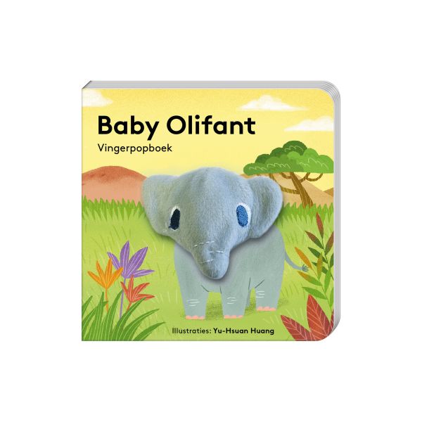 Imagebooks Vingerpopboekje - Baby Olifant