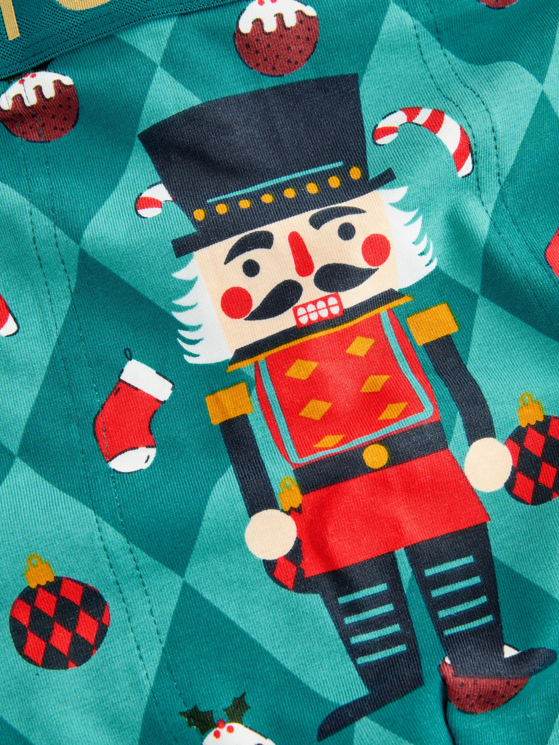Blue Nutcracker - Kerstmis novelty boxer