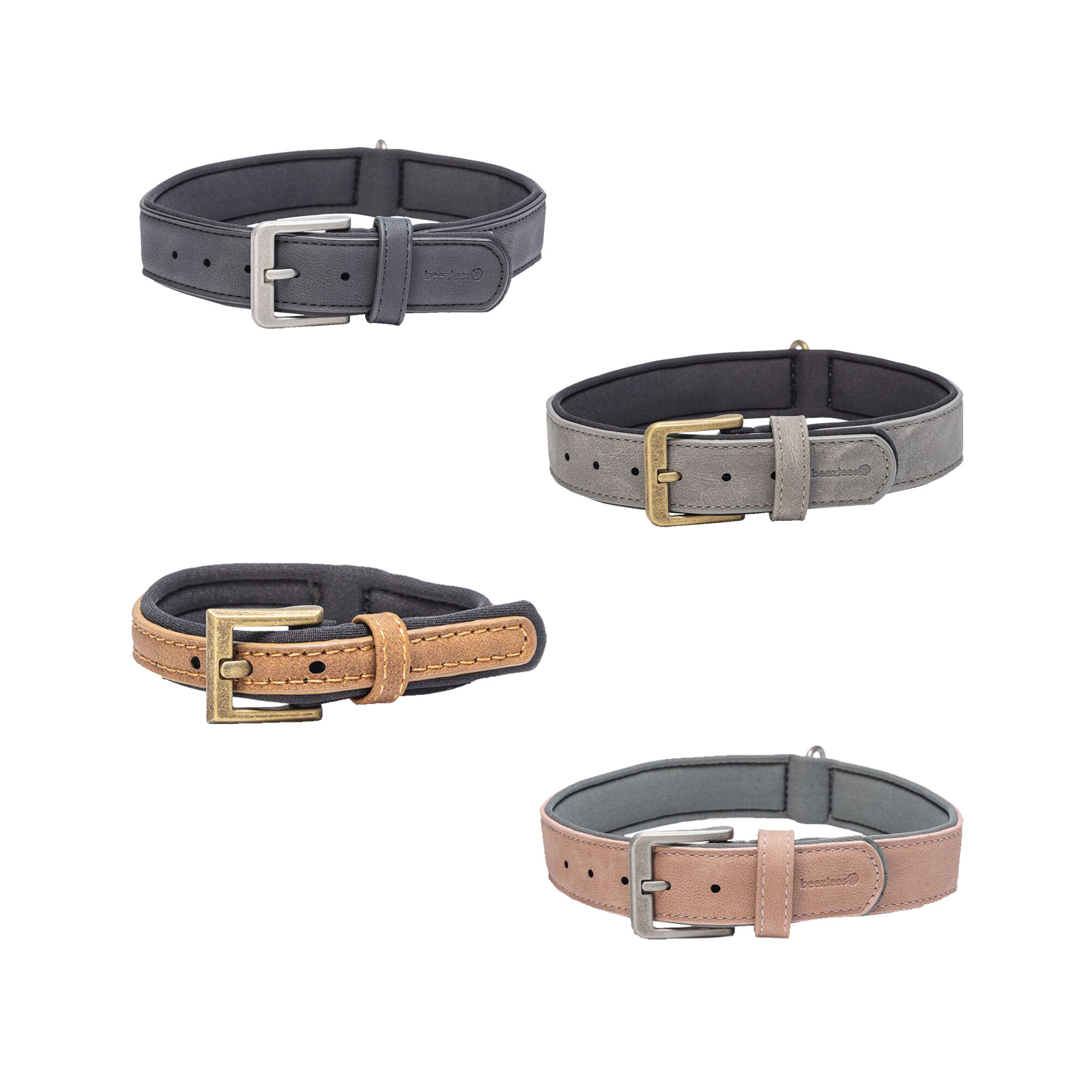 Beeztees  Balacron Ax Halsband Kunstleer - Hond