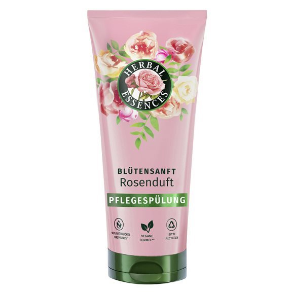 HERBAL ESSENCES Pflegespülung<br>250 ml, Tube, Blütensanft Rosenduft