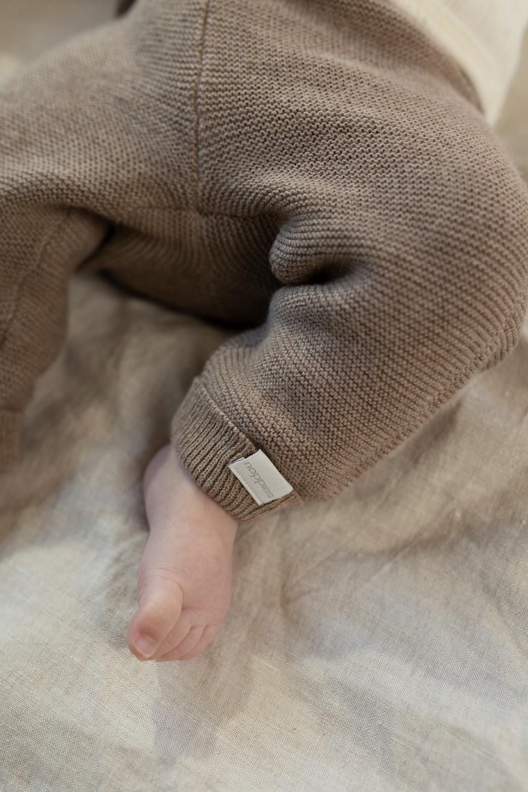 Noppies Newborn Broek Grover - Taupe Melange