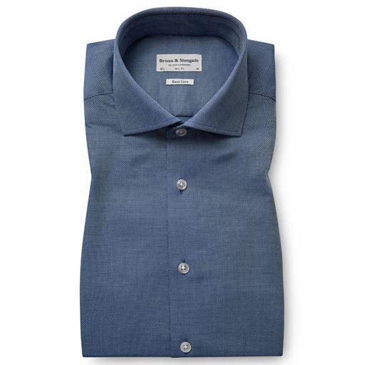 Bruun & Stengade Langærmet Skjorte, Blue, 38
