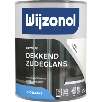 Wijzonol lak zijdeglans roomwit dekkend 750 ml