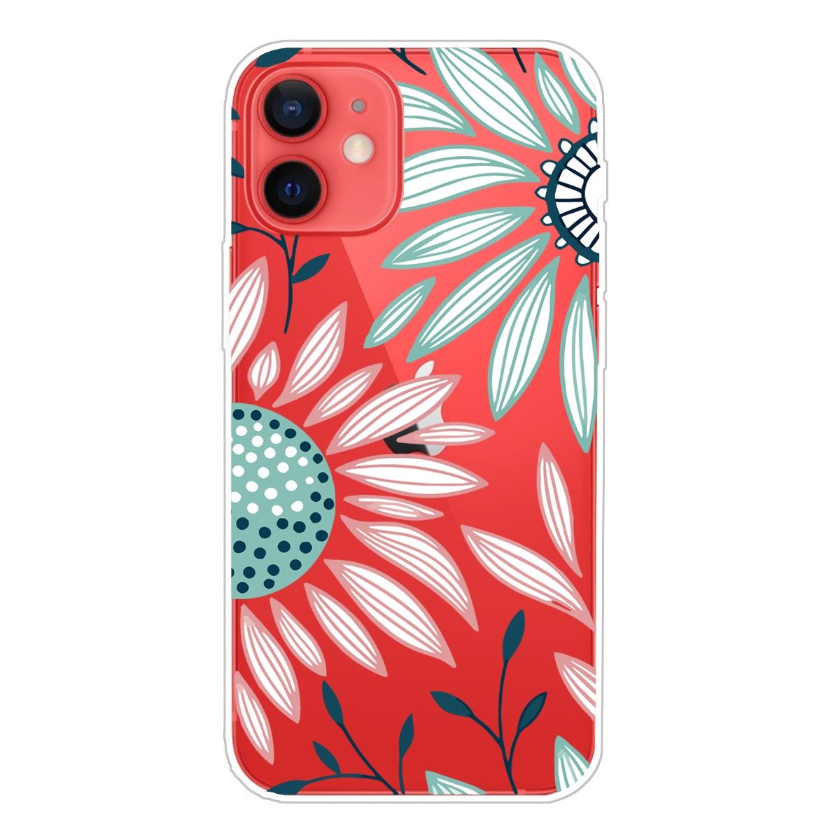 Hülle Handy Schutz für Apple iPhone 13 mini Case Cover Tasche Etuis Transparent