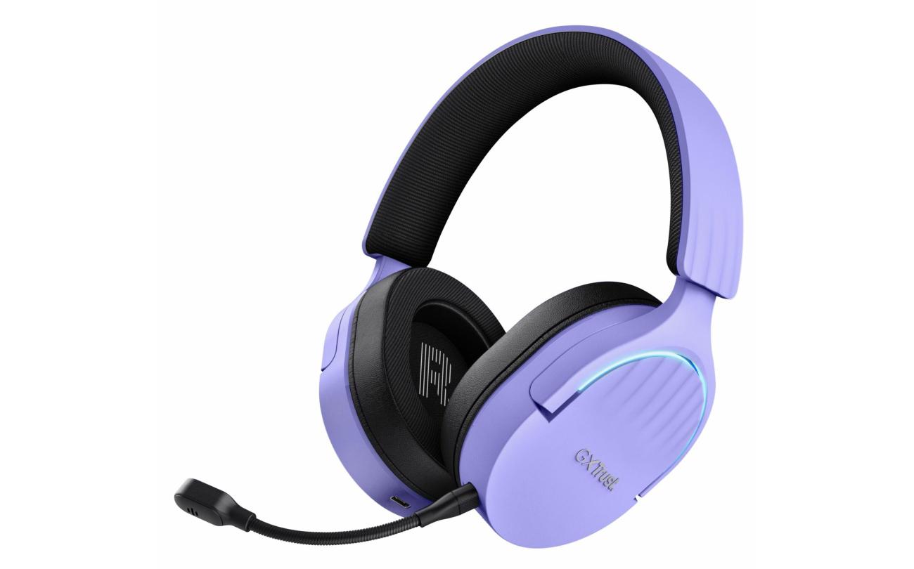Trust GXT491P Fayzo Wireless Headset Paars