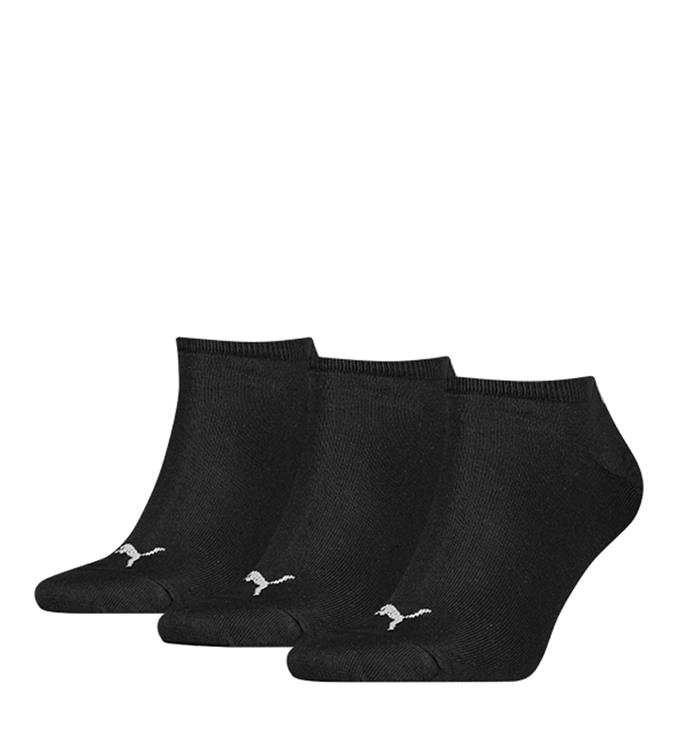 PUMA Unisex Plain 3P Sneakersokken