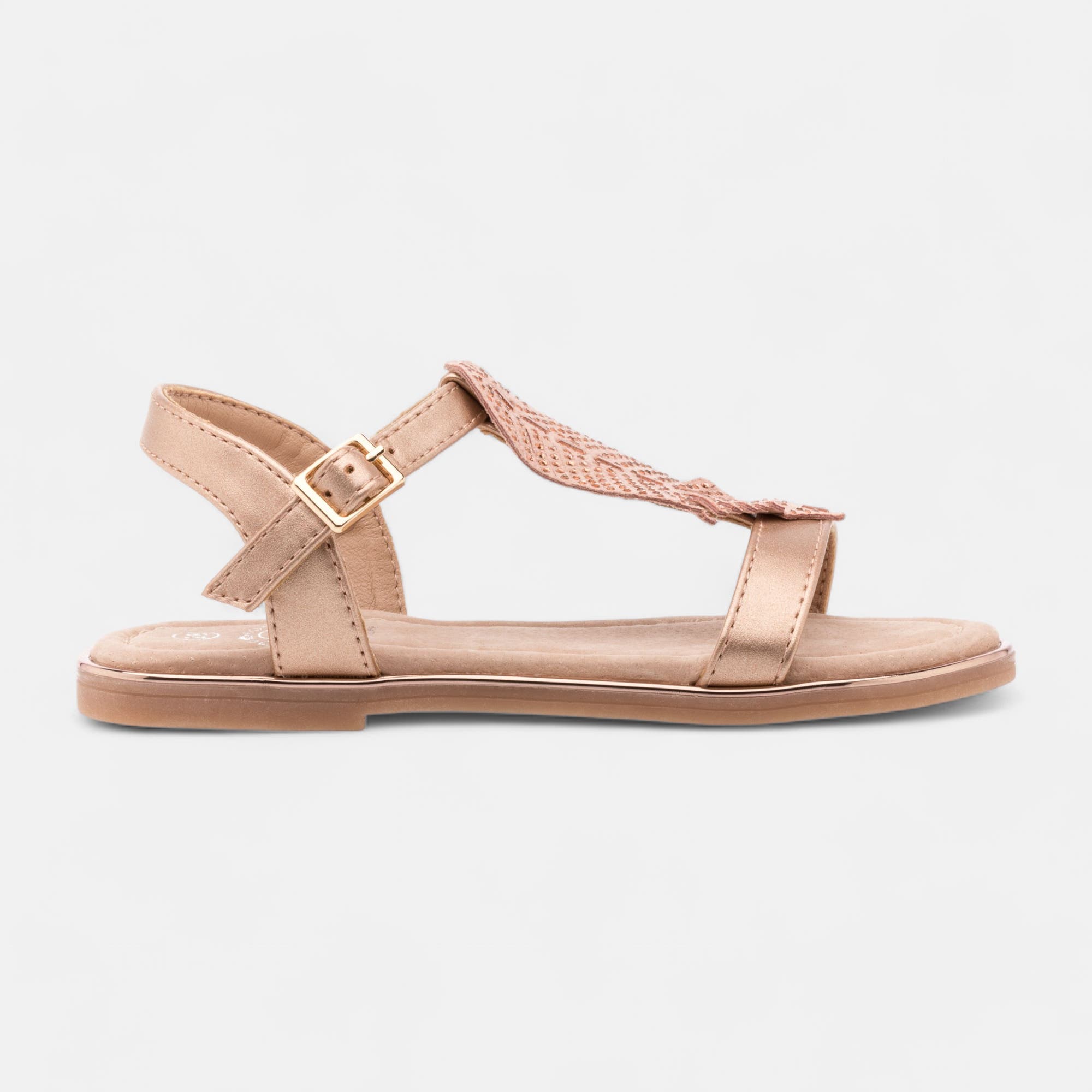 Nu-pieds Fille rose