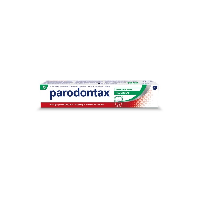 Parodontax Fluorid-Zahnpasta zur Vorbeugung von Zahnfleischbluten 75 ml