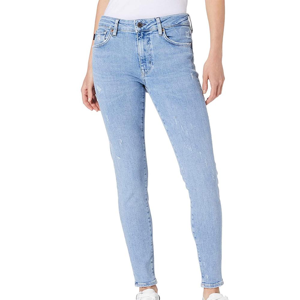Superdry Jean Skinny Bleu Femme Superdry Mid Rise