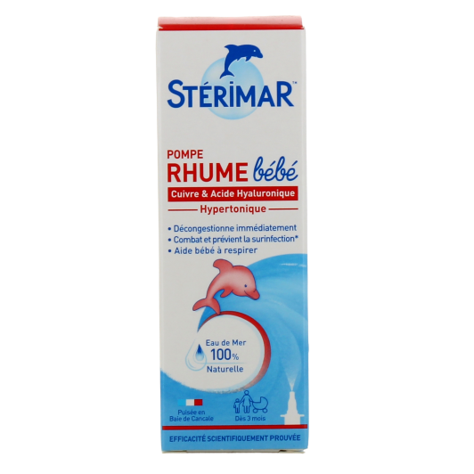 Sterimar Spray nasal rhume bébé - Dès 3 mois