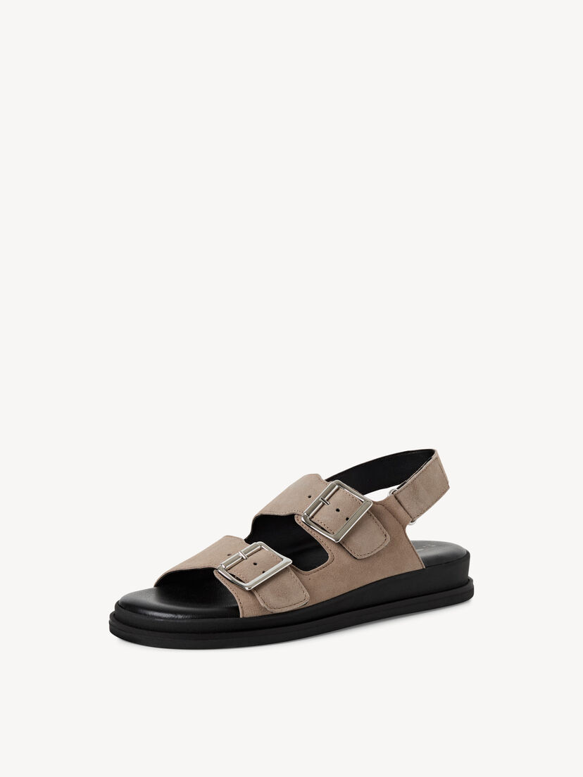 Leren Sandaaltje - beige