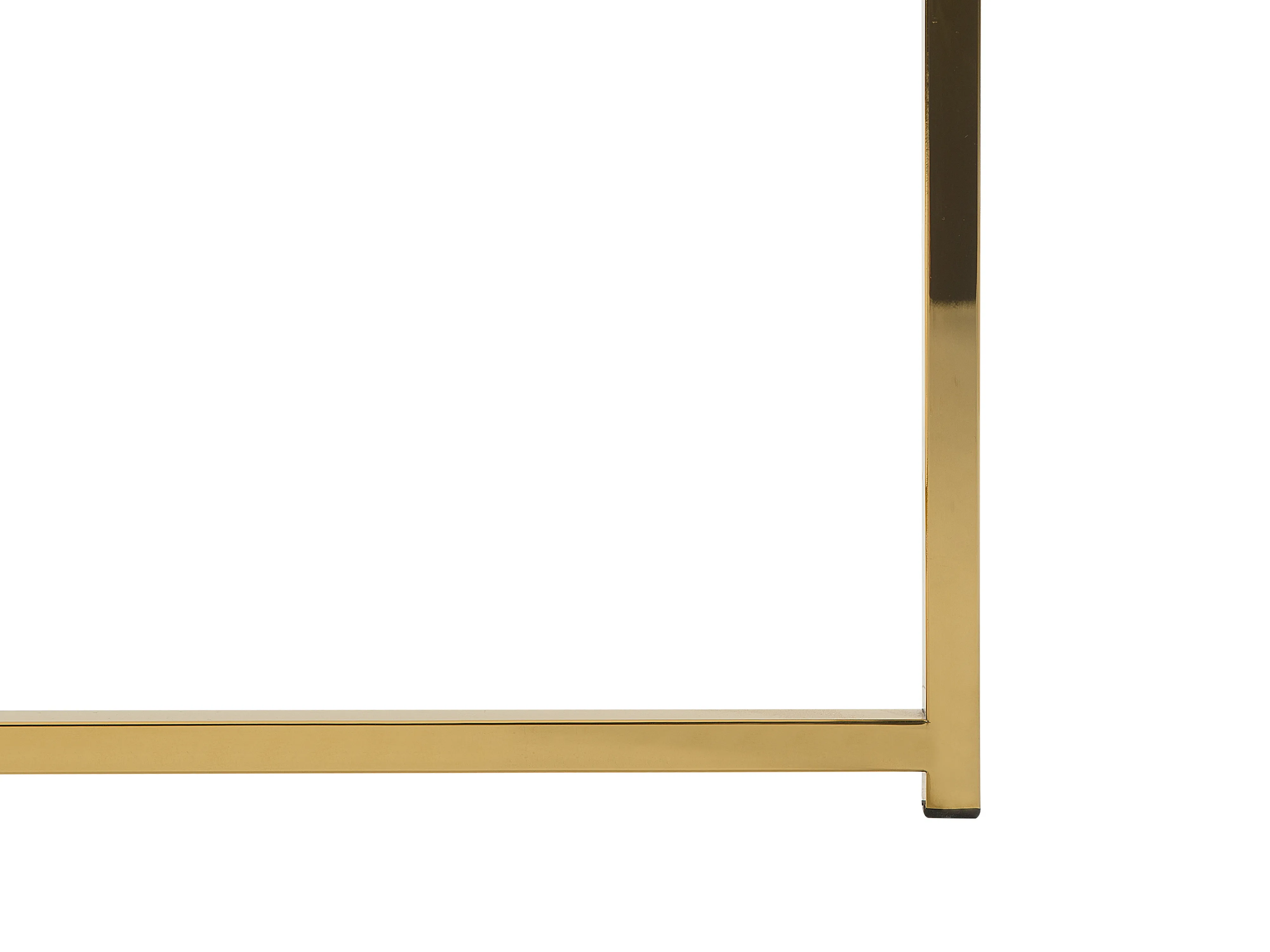Salontafel QUINCY Veiligheidsglas Marmer/goud