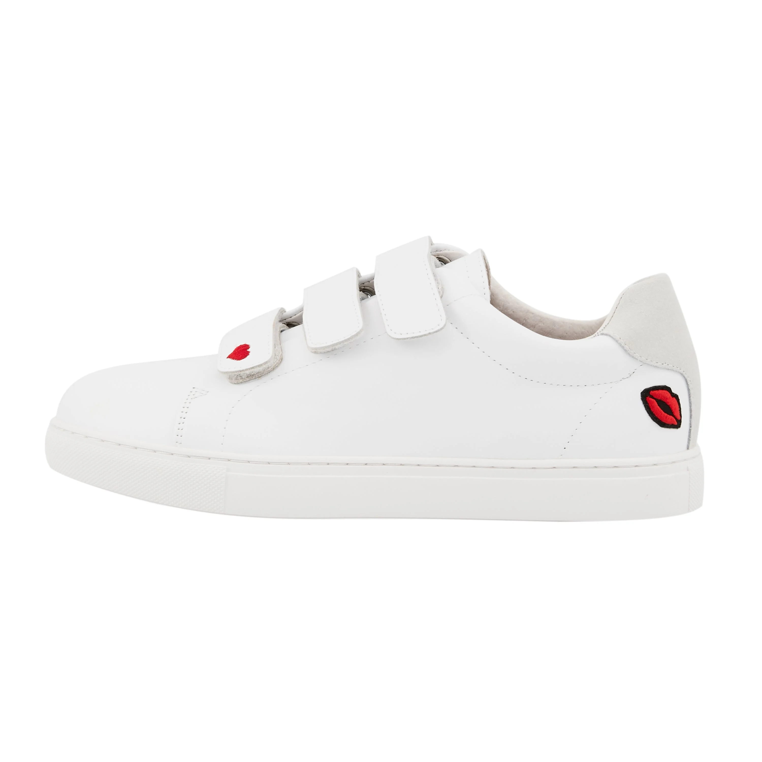 EDITH AMOUR - Sneakers en cuir | Blanc