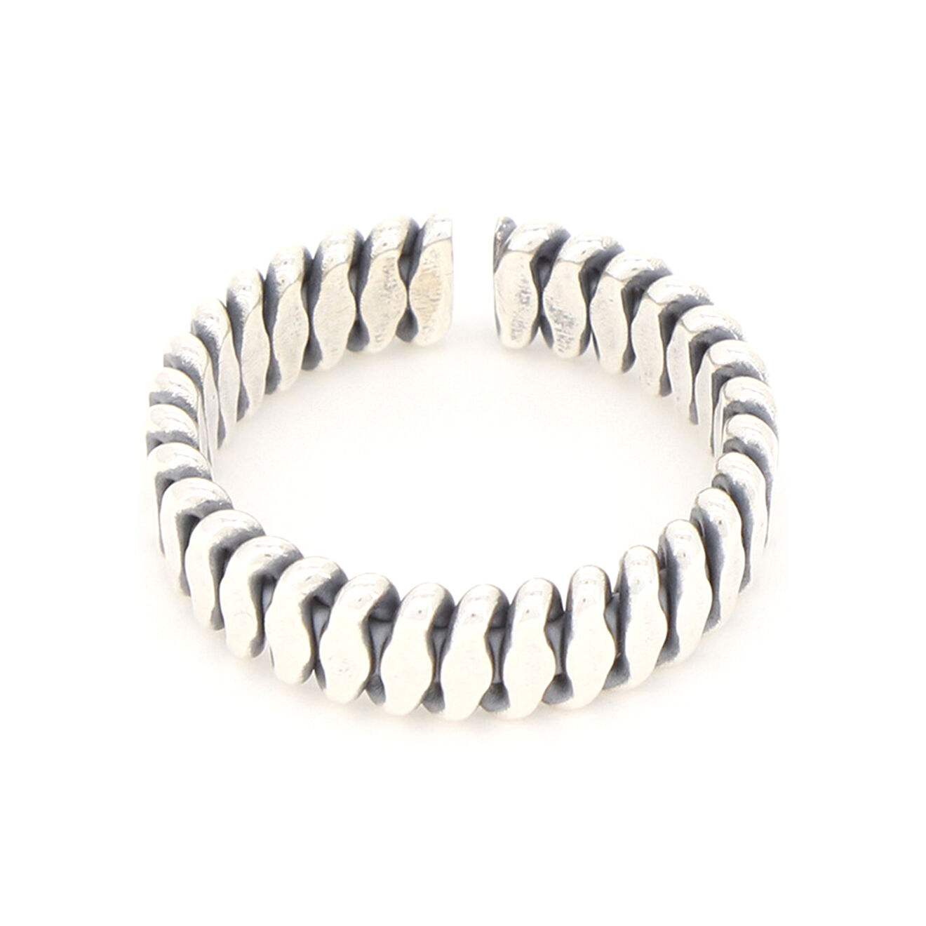 Jacobson Bague ajustable en Argent