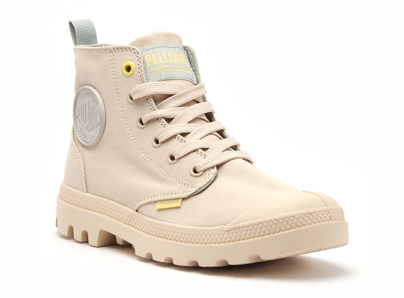 Palladium boots bottine femme pampa monopop beige