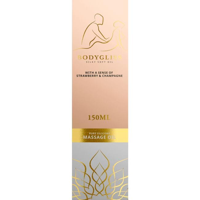Bodygliss Massageolie Glijmiddel - Aardbei